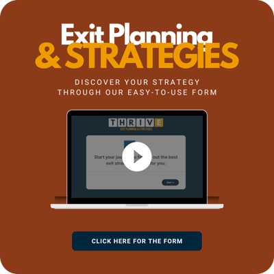 exit planning THRIVE banner